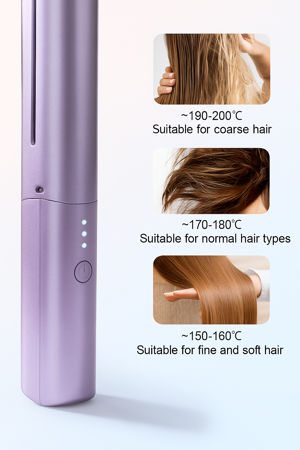 Snazzio Portable Mini Hair Straightener